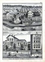C.H. Stevens, J.C. Saur, Henry County 1875